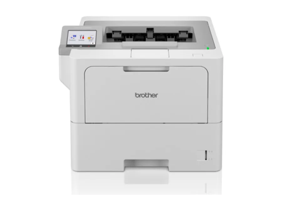 Stampante laser Brother HL-L6415DN vista frontale con display touch