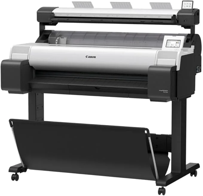 Plotter Canon imagePROGRAF grande formato con stand