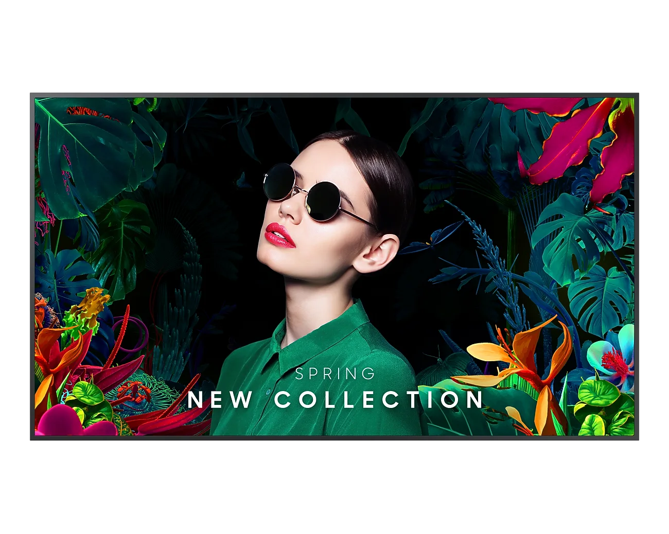 Display Samsung Smart Signage serie QMC in formato verticale e orizzontale